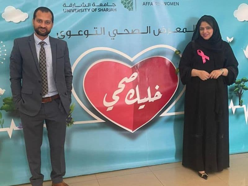 Be Healthy Event at Sharjah University