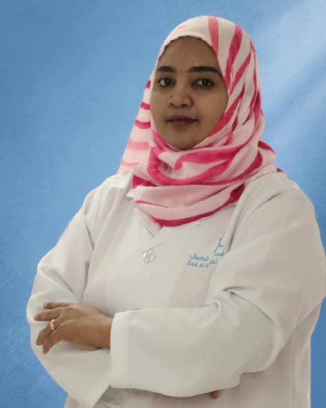 Dr. Aya Osman, Pediatric Specialist at Dar Al Kamal Hospital