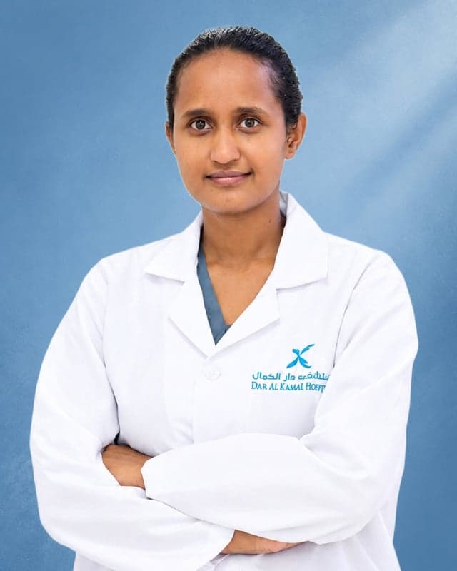 Dr. Hana Bekele, General Practitioner, Internal Medicine at Dar Al Kamal Hospital